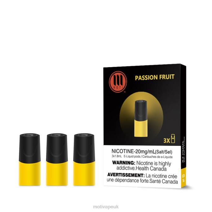 MOTI Vape Amazon 2028109 | MOTI Classic Pods Passion Fruit Ice