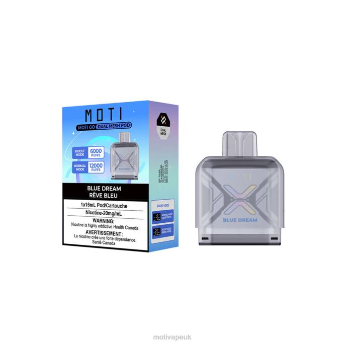 MOTI Vape Price 202893 | MOTI Go Pro Disposable Pod Blue Dream