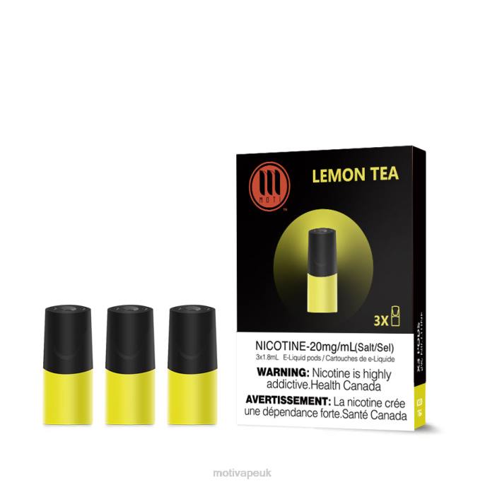 MOTI Vape UK 2028101 | MOTI Classic Pods Lemon Tea